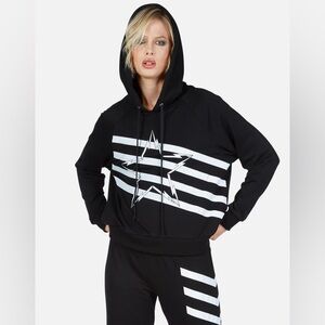 Lauren Moshi MYNX Lightning Bolt Star Hoodie